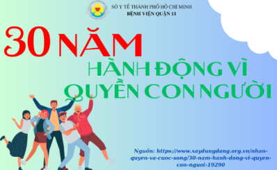 (xaydungdang.org.vn) 30 năm hành động vì quyền con người